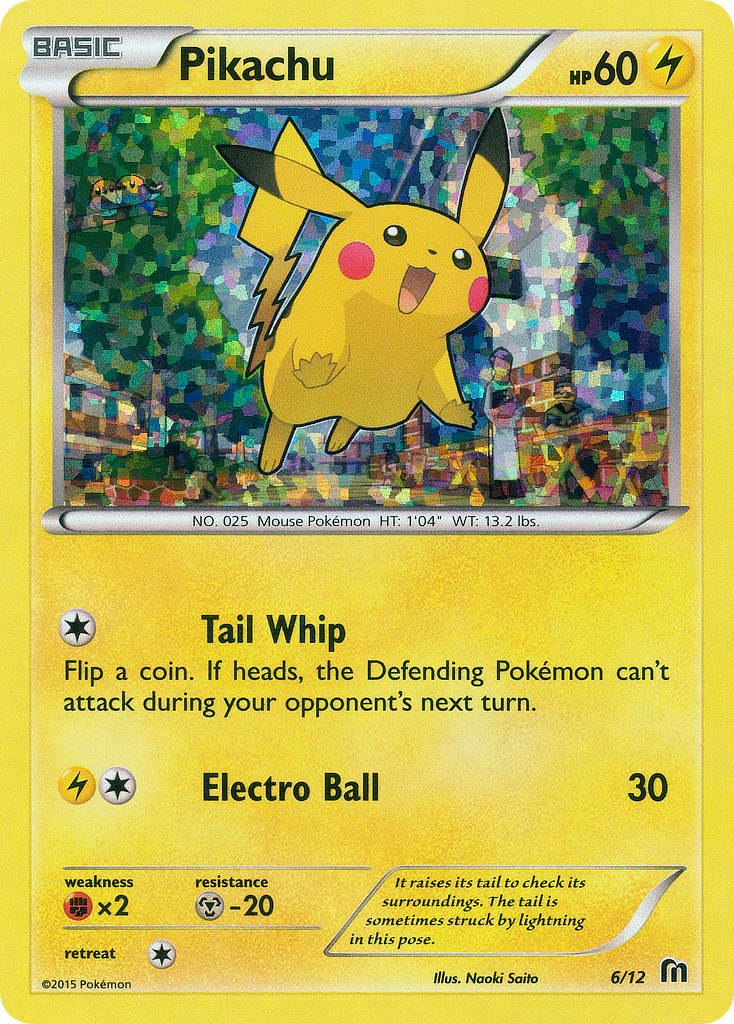 Pikachu (6/12) [McDonald's Promos: 2016 Collection] | Play N Trade Winnipeg