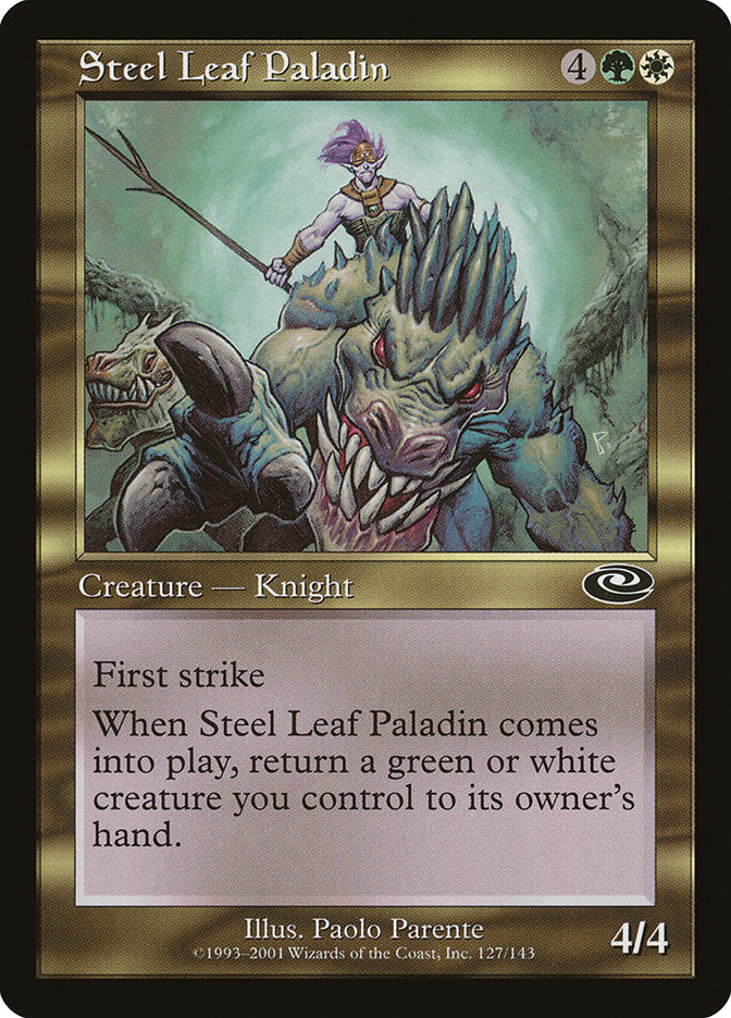 Steel Leaf Paladin [Planeshift] | Play N Trade Winnipeg