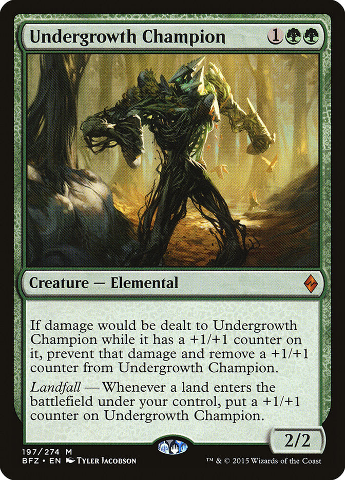 Undergrowth Champion [Battle for Zendikar] | Play N Trade Winnipeg