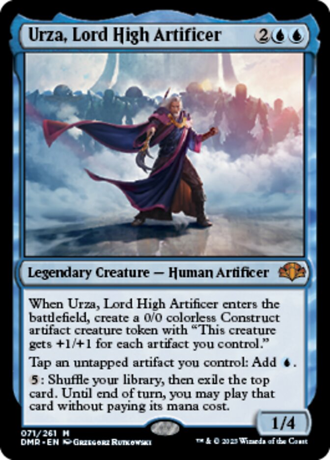 Urza, Lord High Artificer [Dominaria Remastered] | Play N Trade Winnipeg