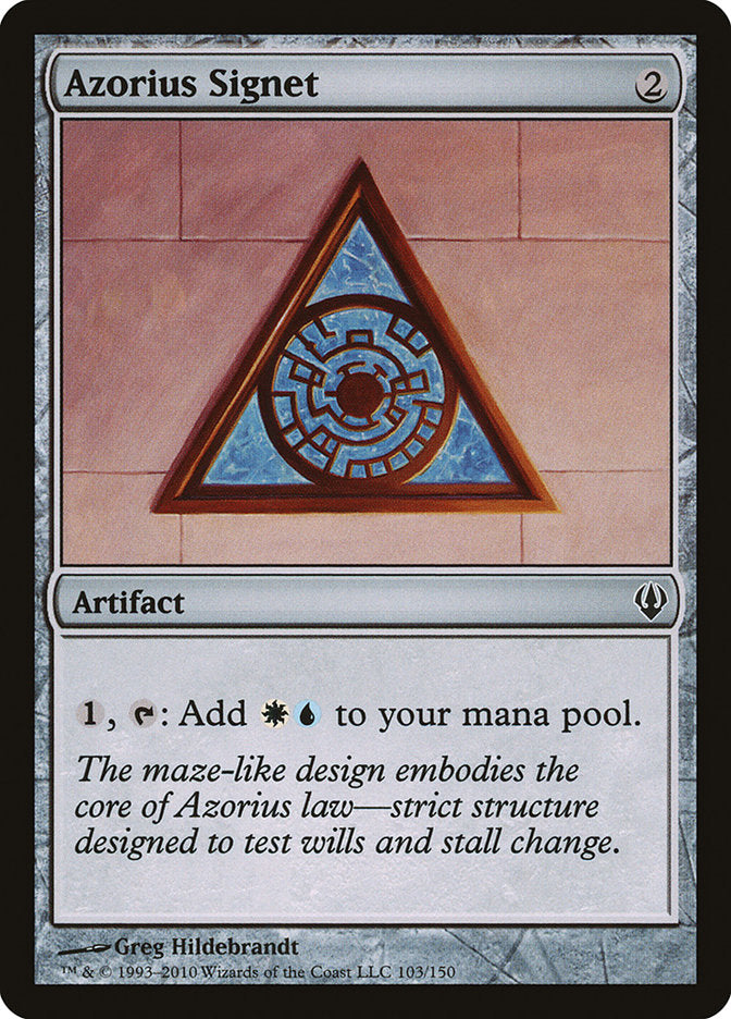 Azorius Signet [Archenemy] | Play N Trade Winnipeg