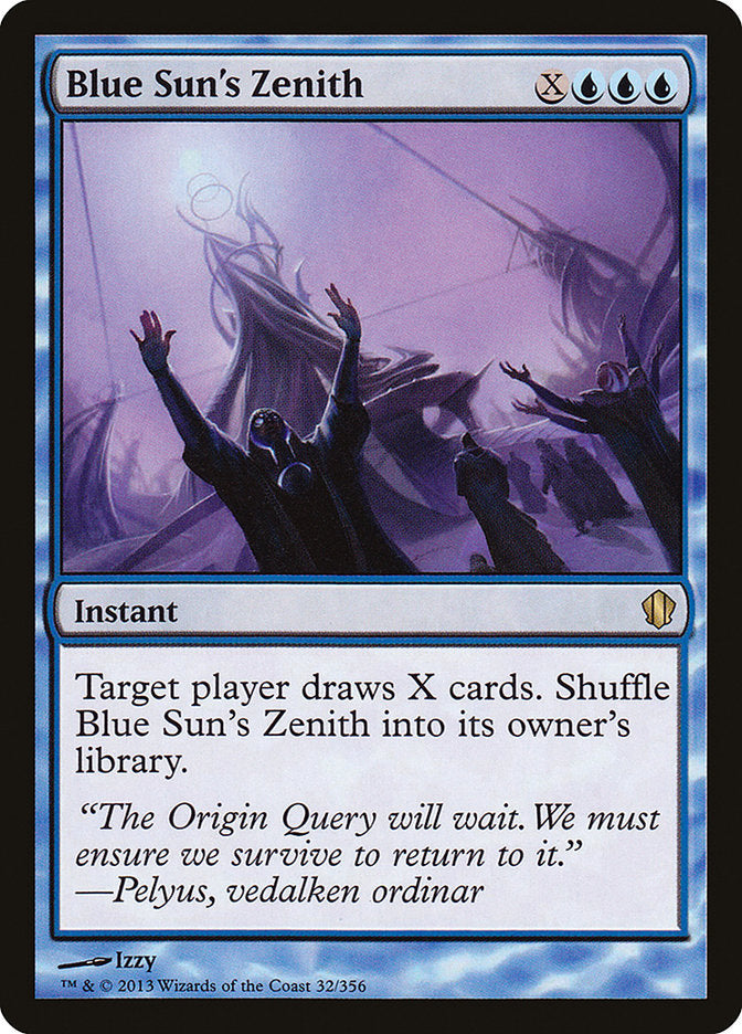 Blue Sun's Zenith [Commander 2013] | Play N Trade Winnipeg