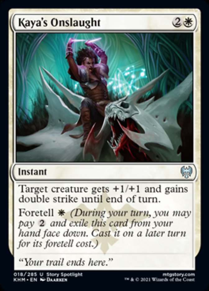 Kaya's Onslaught [Kaldheim] | Play N Trade Winnipeg