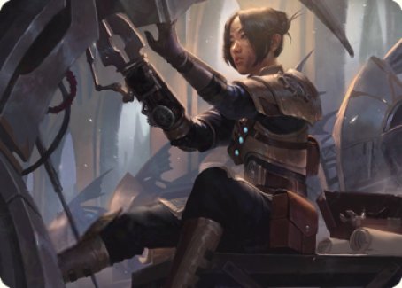 Thopter Mechanic Art Card [The Brothers' War Art Series] | Play N Trade Winnipeg