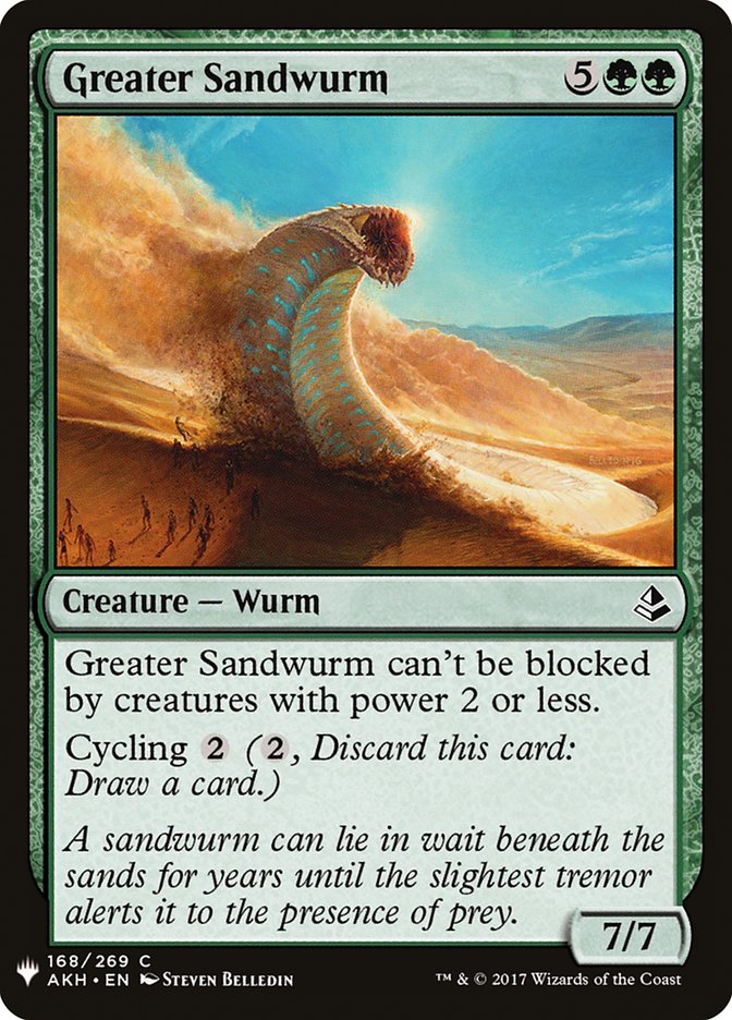 Greater Sandwurm [Mystery Booster] | Play N Trade Winnipeg