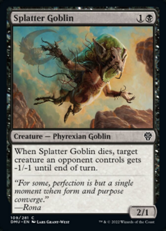 Splatter Goblin [Dominaria United] | Play N Trade Winnipeg