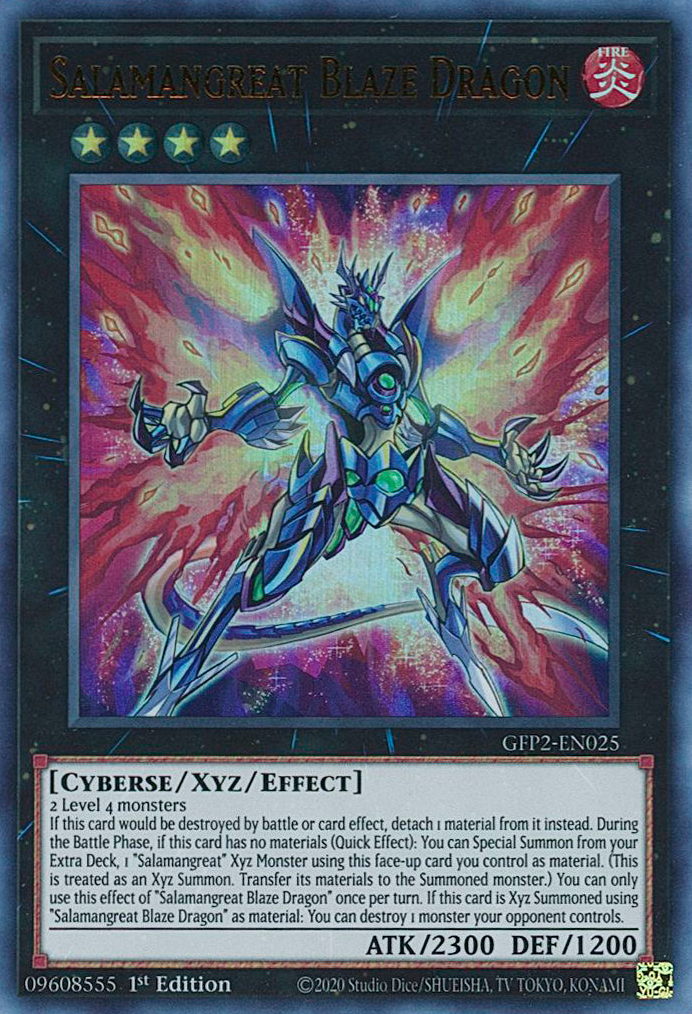 Salamangreat Blaze Dragon [GFP2-EN025] Ultra Rare | Play N Trade Winnipeg