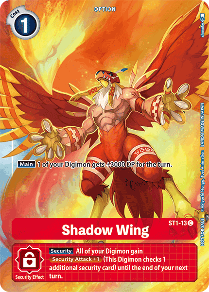 Shadow Wing [ST1-13] (Alternate Art) [Starter Deck: Gaia Red Promos] | Play N Trade Winnipeg