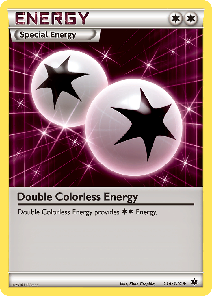 Double Colorless Energy (114/124) [XY: Fates Collide] | Play N Trade Winnipeg