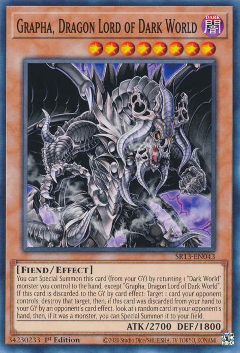 Grapha, Dragon Lord of Dark World [SR13-EN043] Common | Play N Trade Winnipeg