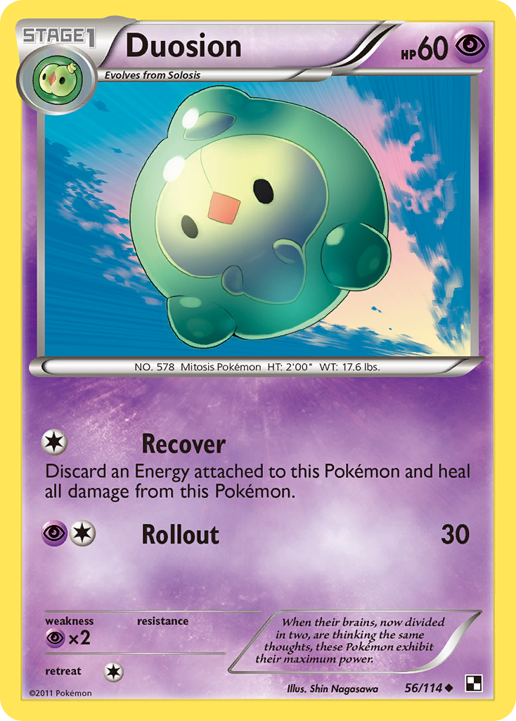 Duosion (56/114) [Black & White: Base Set] | Play N Trade Winnipeg