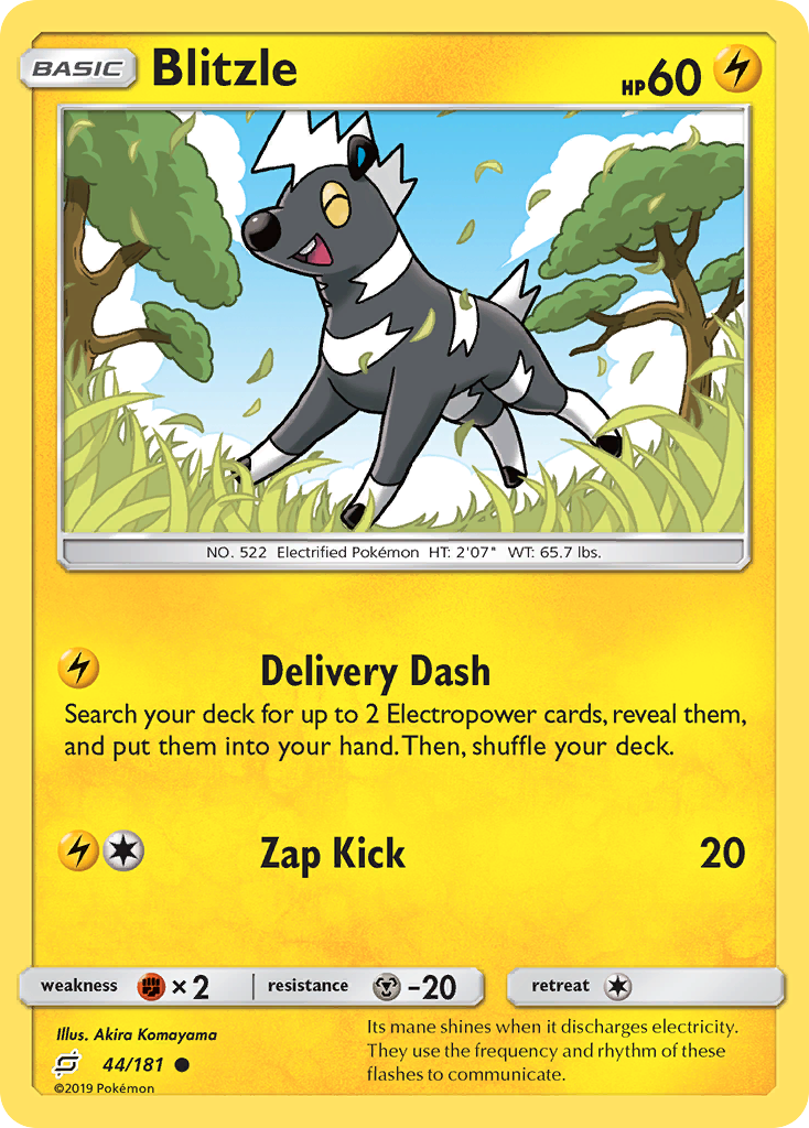 Blitzle (44/181) [Sun & Moon: Team Up] | Play N Trade Winnipeg