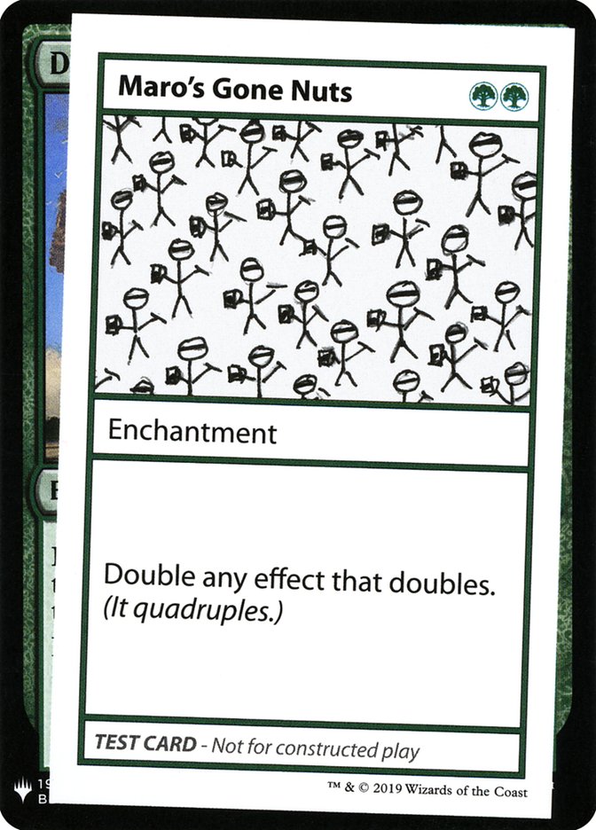 Maro's Gone Nuts [Mystery Booster Playtest Cards] | Play N Trade Winnipeg