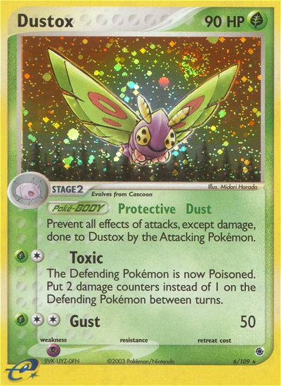 Dustox (6/109) [EX: Ruby & Sapphire] | Play N Trade Winnipeg