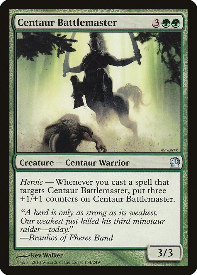 Centaur Battlemaster [Theros] | Play N Trade Winnipeg