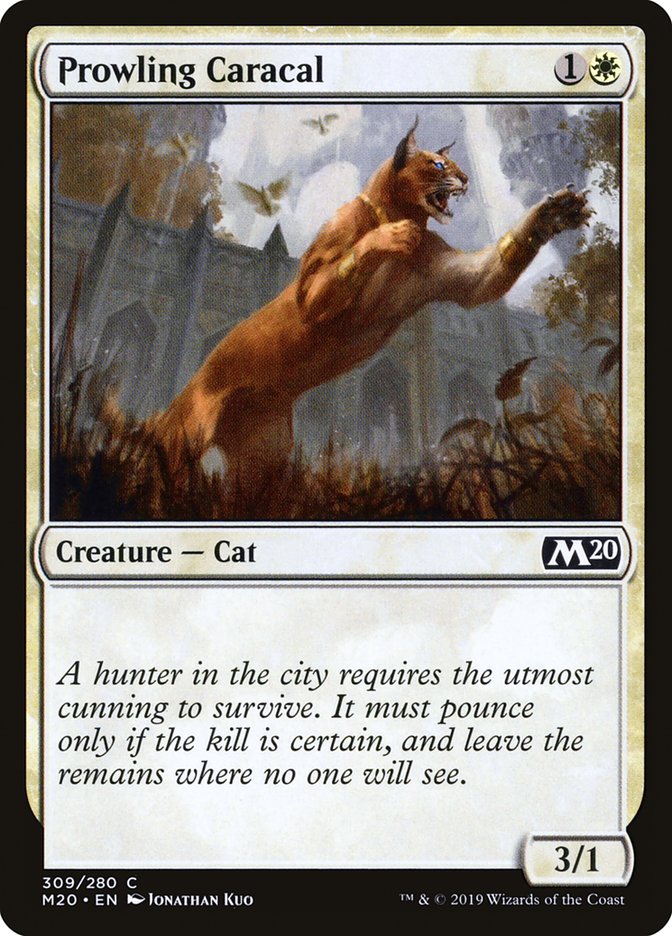 Prowling Caracal [Core Set 2020] | Play N Trade Winnipeg