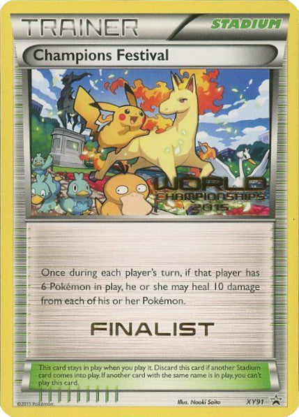 Champions Festival (XY91) (2015 Finalist) [XY: Black Star Promos] | Play N Trade Winnipeg