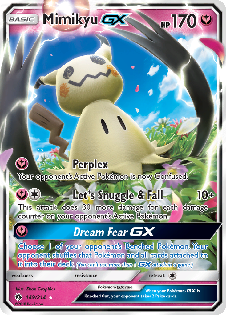 Mimikyu GX (149/214) [Sun & Moon: Lost Thunder] | Play N Trade Winnipeg