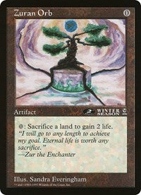 Zuran Orb (Oversized) [Oversize Cards] | Play N Trade Winnipeg