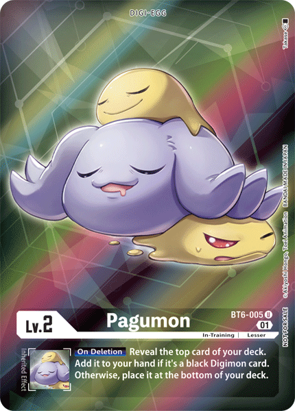 Pagumon [BT6-005] (Alternative Art - Box Topper) [Double Diamond] | Play N Trade Winnipeg