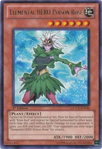 Elemental HERO Poison Rose [LCGX-EN036] Rare | Play N Trade Winnipeg