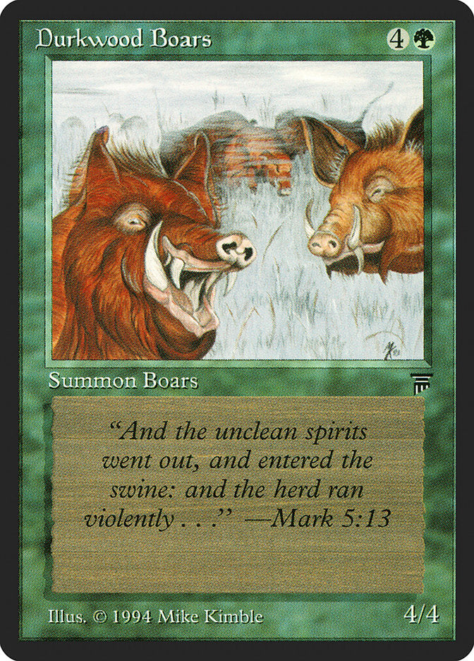 Durkwood Boars [Legends] | Play N Trade Winnipeg