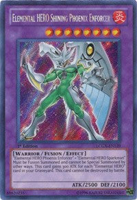 Elemental HERO Shining Phoenix Enforcer [LCGX-EN139] Secret Rare | Play N Trade Winnipeg