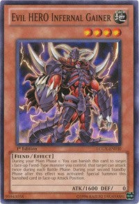 Evil HERO Infernal Gainer [LCGX-EN030] Common | Play N Trade Winnipeg