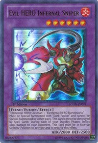 Evil HERO Infernal Sniper [LCGX-EN071] Ultra Rare | Play N Trade Winnipeg