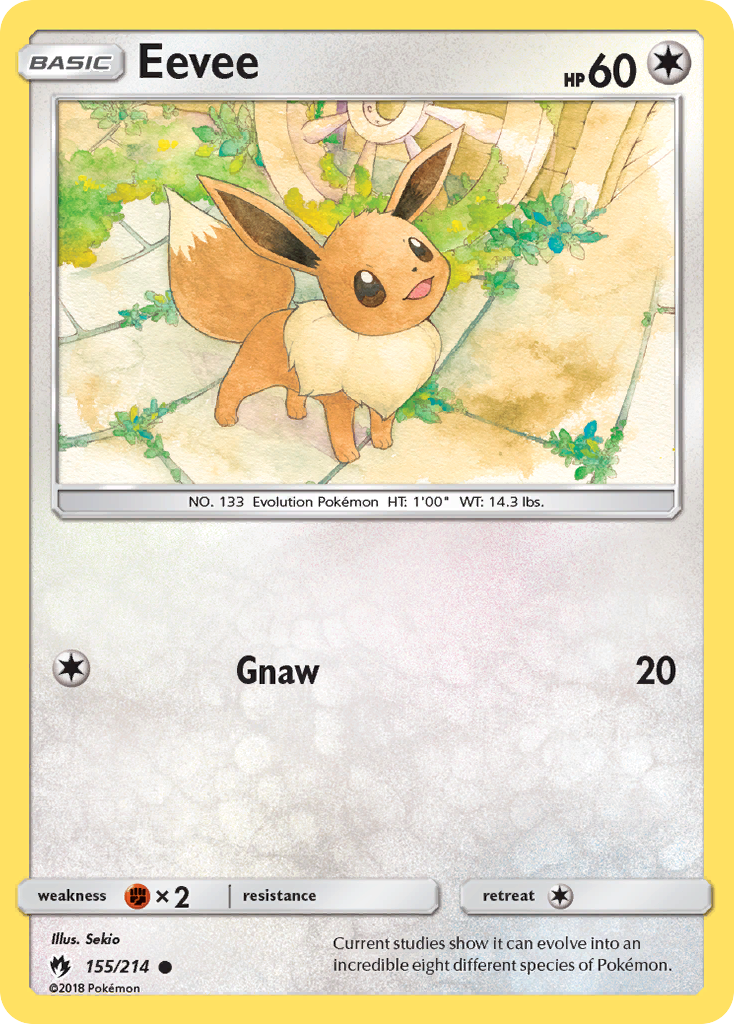 Eevee (155/214) [Sun & Moon: Lost Thunder] | Play N Trade Winnipeg