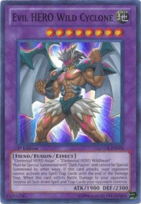 Evil HERO Wild Cyclone [LCGX-EN070] Super Rare | Play N Trade Winnipeg