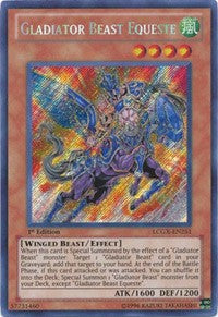 Gladiator Beast Equeste [LCGX-EN251] Secret Rare | Play N Trade Winnipeg