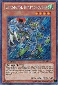Gladiator Beast Secutor [LCGX-EN240] Secret Rare | Play N Trade Winnipeg