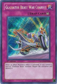 Gladiator Beast War Chariot [LCGX-EN266] Secret Rare | Play N Trade Winnipeg