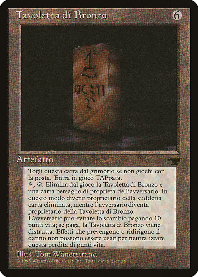 Bronze Tablet (Italian) - "Tavoletta di Bronzo" [Rinascimento] | Play N Trade Winnipeg