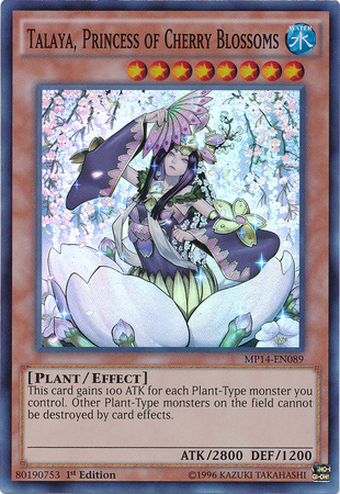 Talaya, Princess of Cherry Blossoms [MP14-EN089] Super Rare | Play N Trade Winnipeg