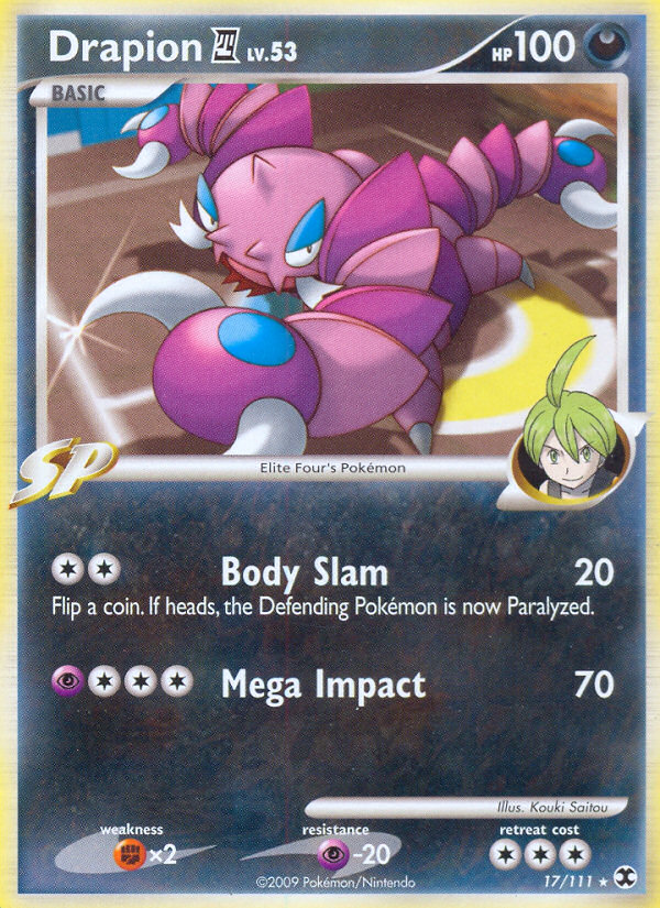 Drapion (17/111) [Platinum: Rising Rivals] | Play N Trade Winnipeg