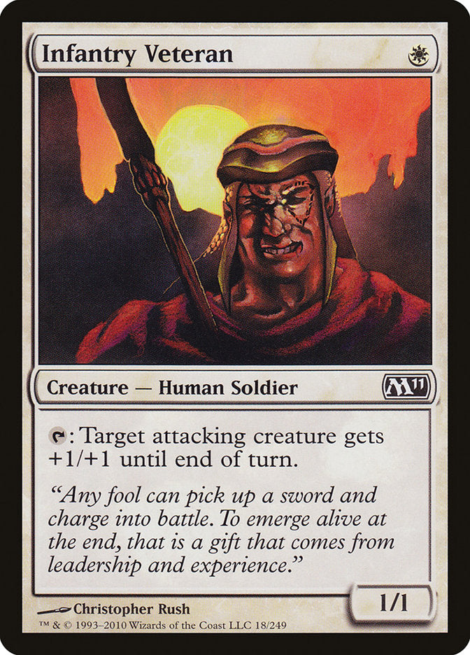 Infantry Veteran [Magic 2011] | Play N Trade Winnipeg