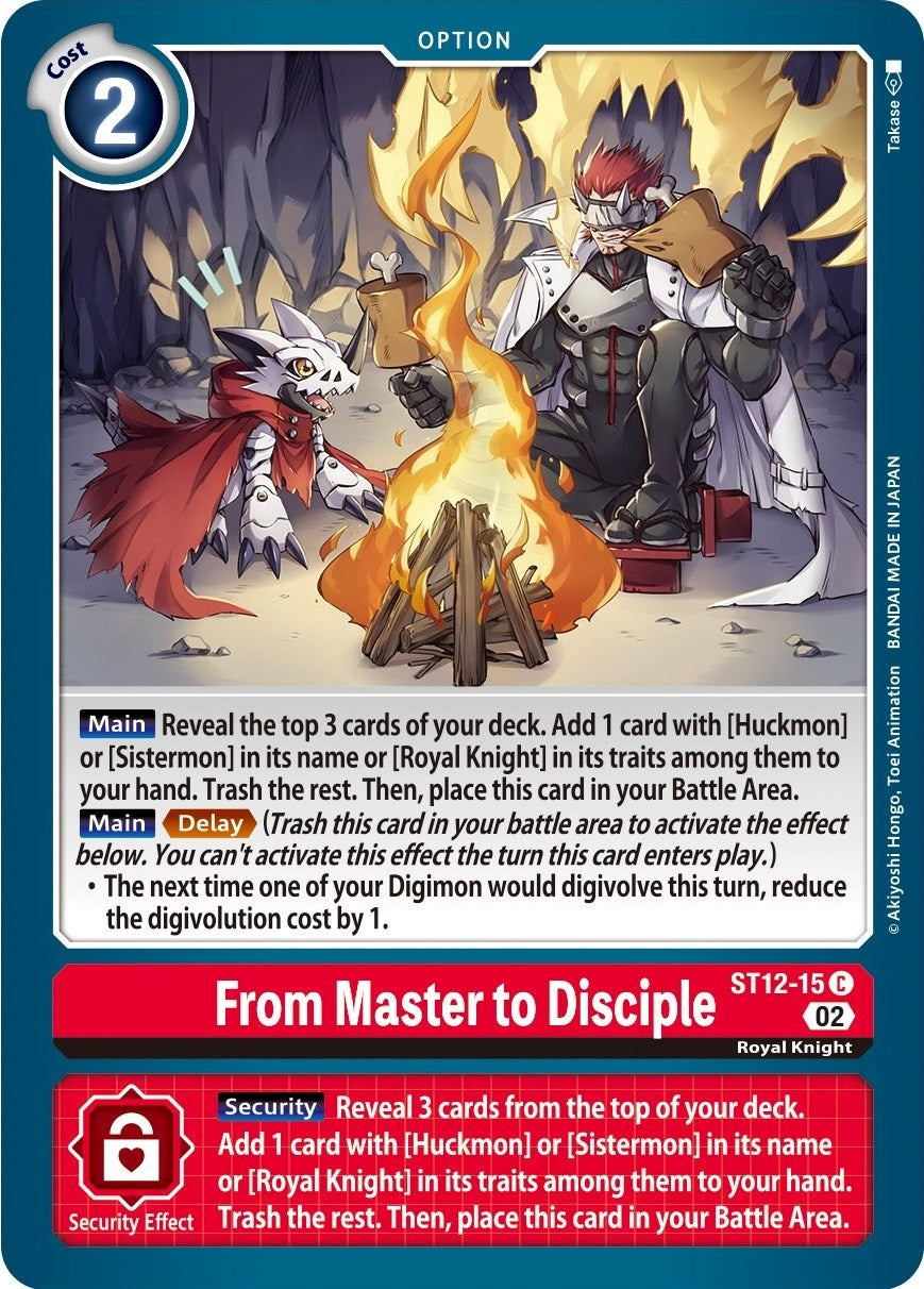 From Master to Disciple [ST12-15] [Starter Deck: Jesmon] | Play N Trade Winnipeg