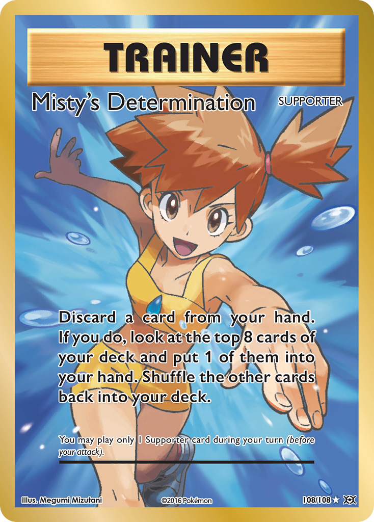 Misty's Determination (108/108) [XY: Evolutions] | Play N Trade Winnipeg