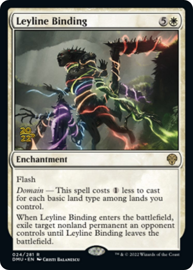 Leyline Binding [Dominaria United Prerelease Promos] | Play N Trade Winnipeg