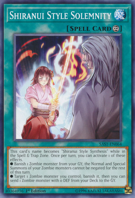 Shiranui Style Solemnity [SAST-EN064] Common | Play N Trade Winnipeg