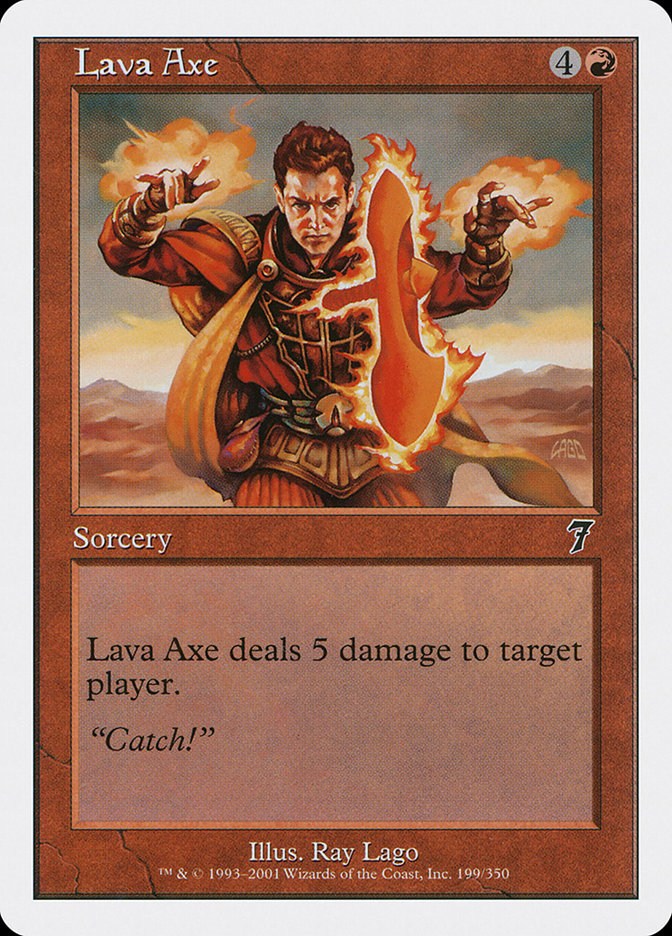 Lava Axe [Seventh Edition] | Play N Trade Winnipeg