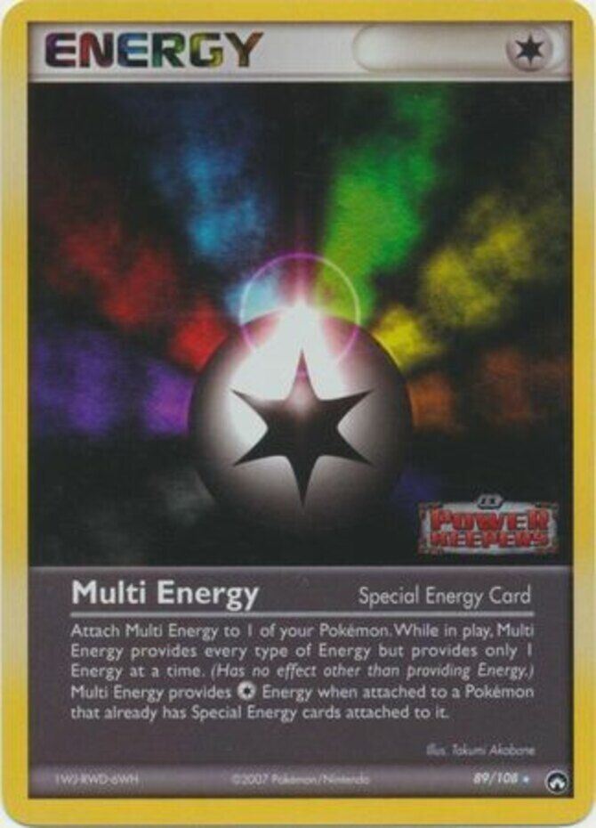 Multi Energy (89/108) (Stamped) [EX: Power Keepers] | Play N Trade Winnipeg