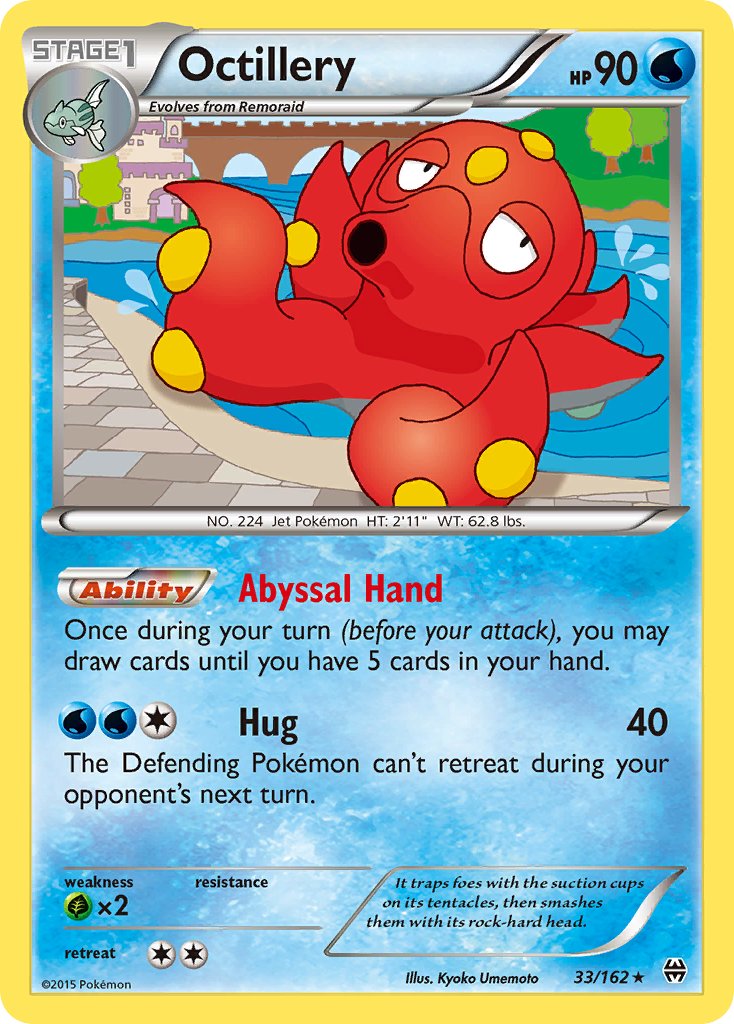 Octillery(33/162) (Theme Deck Exclusive) [XY: BREAKthrough] | Play N Trade Winnipeg