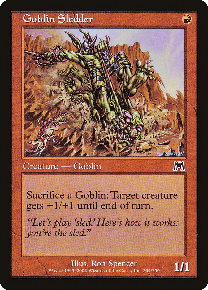 Goblin Sledder [Onslaught] | Play N Trade Winnipeg