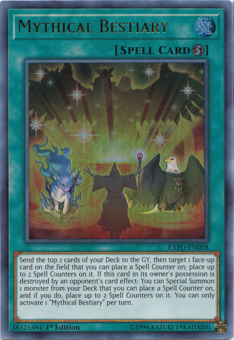 Mythical Bestiary [EXFO-EN058] Ultra Rare | Play N Trade Winnipeg