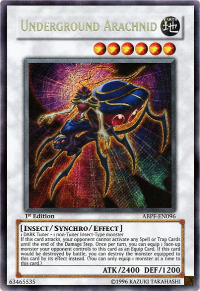 Underground Arachnid [ABPF-EN096] Secret Rare | Play N Trade Winnipeg