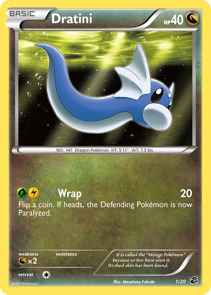 Dratini (1/20) [Black & White: Dragon Vault] | Play N Trade Winnipeg