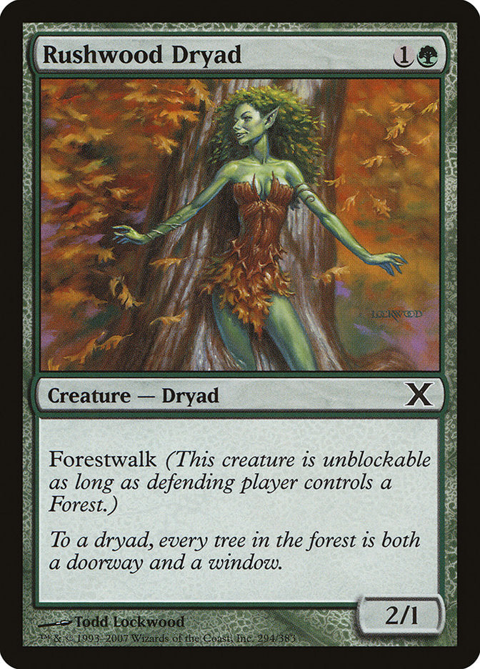 Rushwood Dryad [Tenth Edition] | Play N Trade Winnipeg